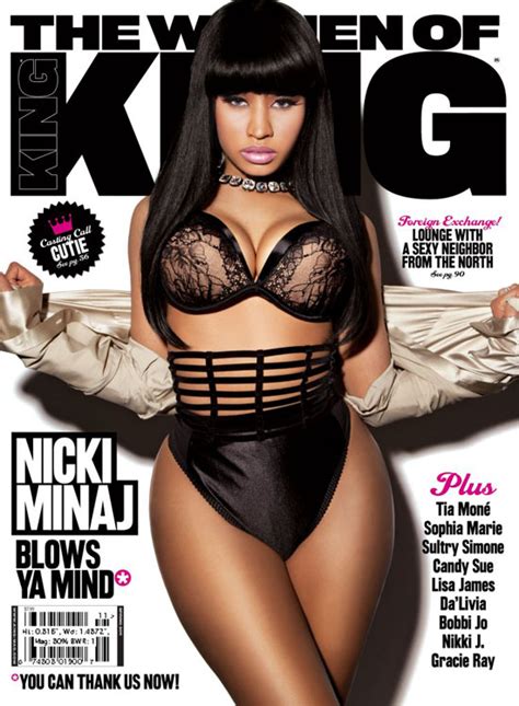 Pics Nicki Minaj In King Magazine Uproxx