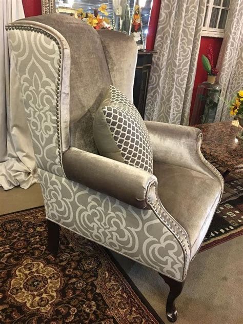 Related Image Wing Chair Upholstery Reupholster Furniture Furniture