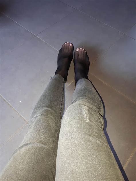 Pantyhose Under Jeans R Nylonfeetforall