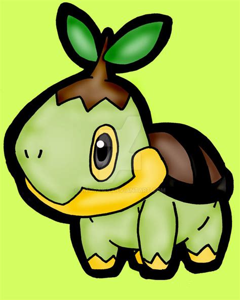 Pokemon Turtwig By Lizdraws On Deviantart