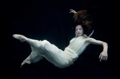Woman Underwater Photography