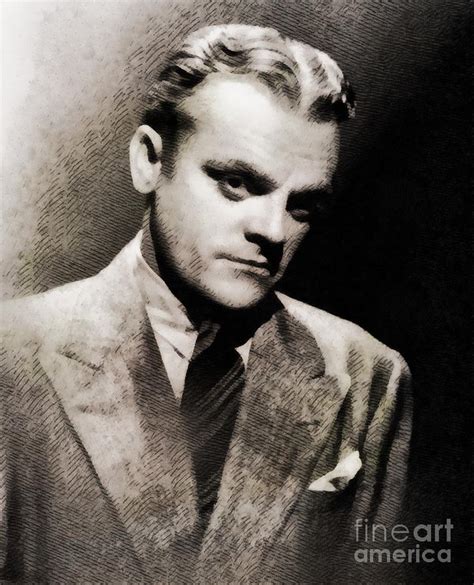 James Cagney Vintage Actor Painting By Esoterica Art Agency Fine Art