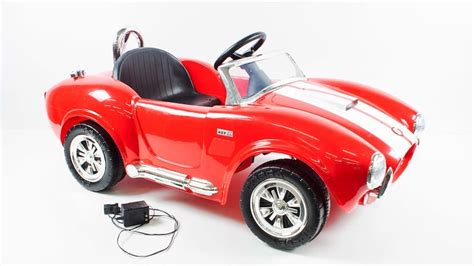 Shelby 427 Cobra Plastic Electric Kid Car P16 Indy Road Art 2020