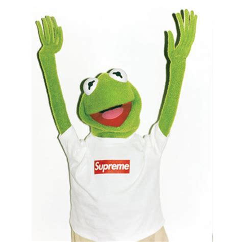 Supreme Kermit The Frog Plush Doll Green