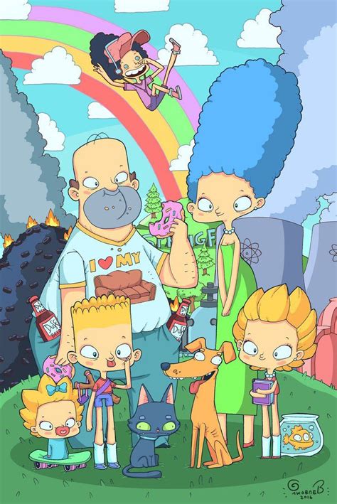 The Simpsons By Lost Angel On Deviantart