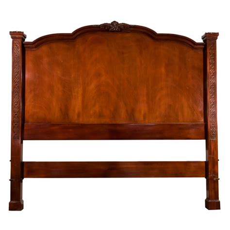 Kindel Furniture Carved Queen Headboard Available For Immediate Sale At
