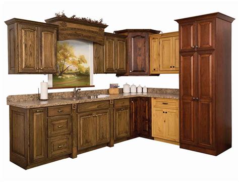 Amish kitchen & dining furniture. Amish Made Cabinets