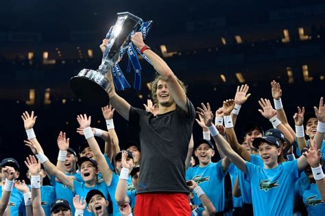 Explore danil zverev's 97 photos on flickr! Alexander Zverev ATP Finals win over Novak Djokovic ...