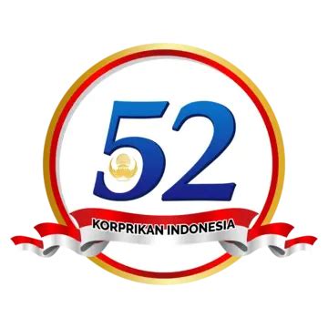 The Official Logo For The Nd Anniversary Of Korpri In Vector