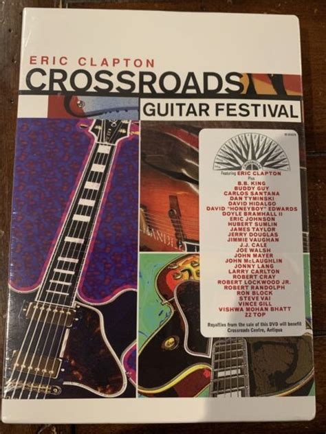 Eric Clapton Crossroads Guitar Festival Dvd 2004 2 Disc Set For