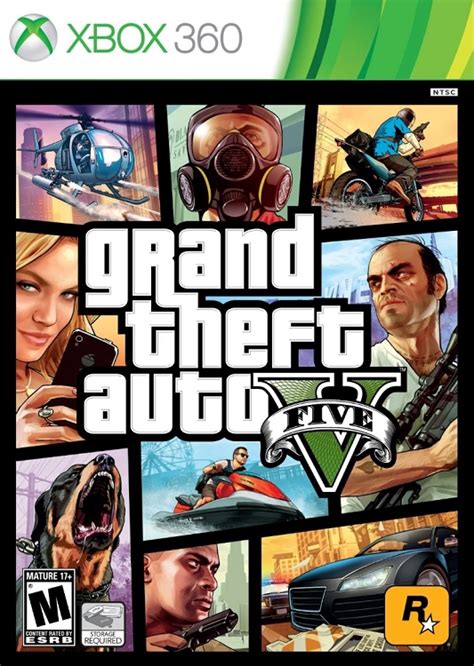 Grand Theft Auto V 5 Xbox 360 Game