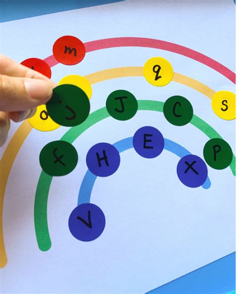 Letter Sorting Activity Great For Remote Preschool No Time For
