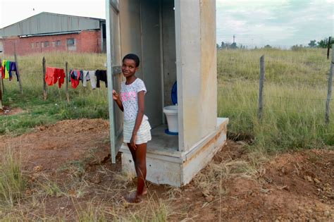 Manzana Toilets Finally Finished Groundup