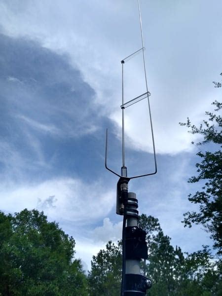 Dual Band 2m 70cm Stainless Steel J Pole Antenna Made In Usa