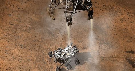 Nasa Mars Landing Watch Last 150 Seconds Of Rovers Dive Through Atmosphere Video World