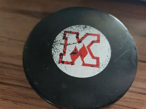 Omaha Knights Chl Hockey Puck 1970s Made In Canada Central Hockey