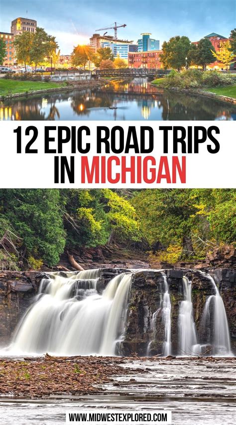12 Epic Road Trips In Michigan In 2021 Michigan Road Trip Road Trip