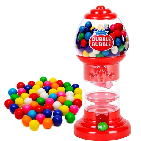 Playo 75 Spiral Gumball Machine Toy Dubble Bubble Spiral Style