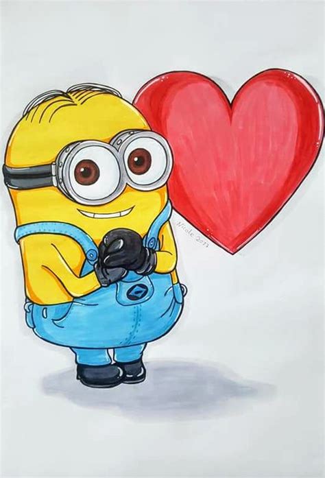 Detalle 15 Imagen Dibujos De Minions De Amor Vn