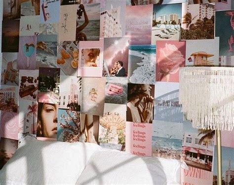 Trendy Pink Collage Kit Etsy Wall Collage Vintage Room Decor