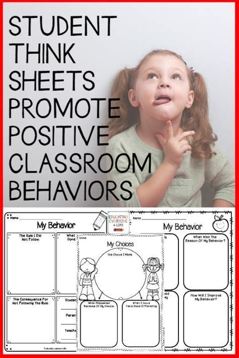 Positive Behavior Intervention Student Reflections And Classroom Management