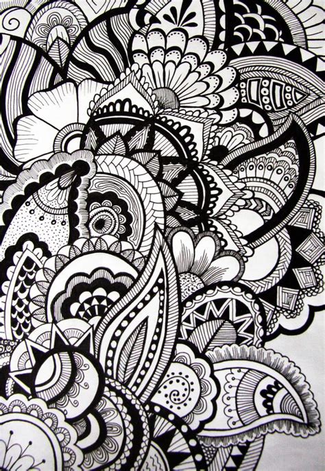Doodles Sharpie Drawings Cool Designs To Draw Simple Designs To Draw