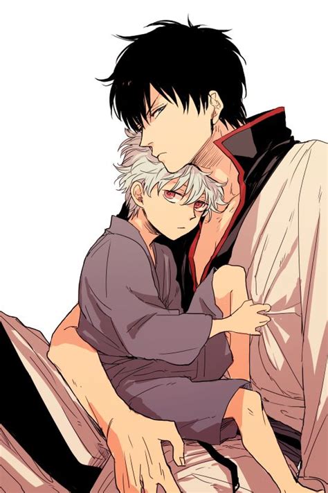 Tags Anime Gin Tama Sakata Gintoki Hijikata Toushirou On Top Sit