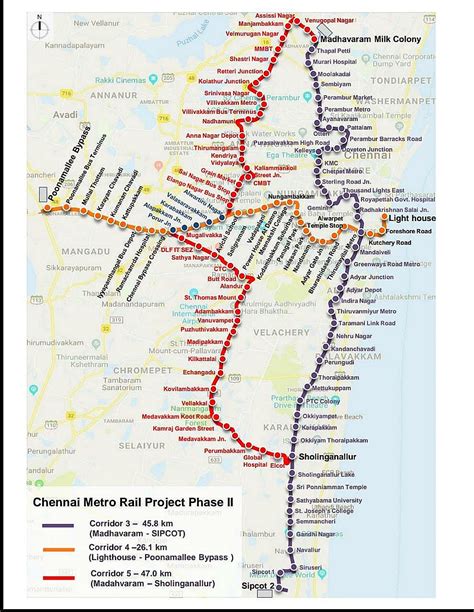 Chennai Metro Rail Plans To Build Skywalks Near Phase 2 Metro Stations