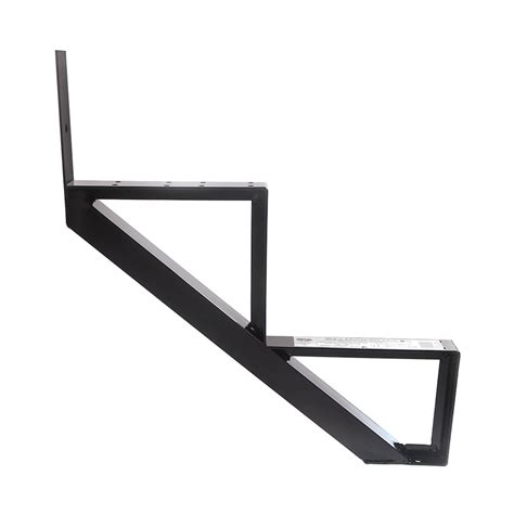 Pylex Collection 102 Steps Aluminum Stair Stringer Black 712 In X