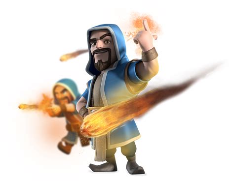 Clash Royale Wizard Png