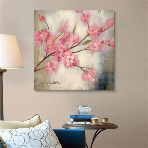 Cherry Blossom I Canvas Wall Art Print Cherry Blossom Home Decor Ebay