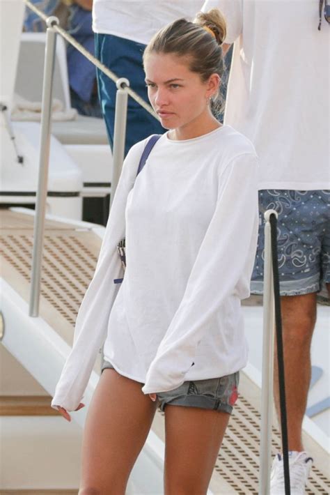 THYLANE BLONDEAU In Bikini At A Yacht In Saint Tropez HawtCelebs