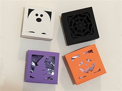 Diy Halloween Treat Boxes With Free Svgs
