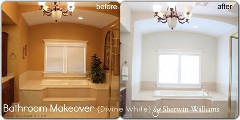 To see a snapshot of all the colors, click here. Master Bathroom Update with Divine White | Master bathroom ...