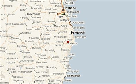 Lismore Australia Map
