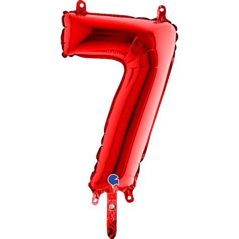 14 Airfill Only Self Sealing Number 5 Red Balloon Bargain Balloons