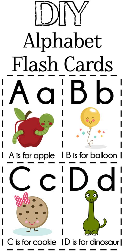 Learning the abcs is a big part of being a preschool and kindergarten student. DIY Alphabet Flash Cards FREE Printable - Extreme Couponing Mom