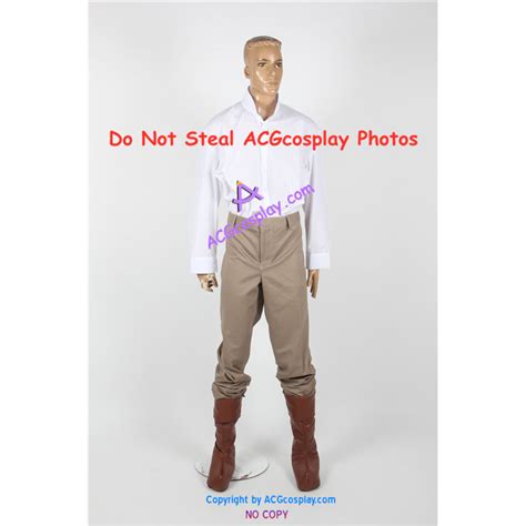Disney Tangled Flynn Rider Cosplay Costume Include Boots Covers
