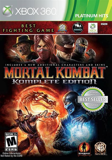 Mortal Kombat Komplete Edition Platinum Hits For Xbox360