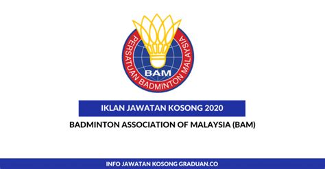 By downloading persatuan badminton malaysia logo vector logo you agree with our terms of use. Permohonan Jawatan Kosong Badminton Association of ...