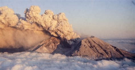 Mount Saint Helens Volcanic Eruption