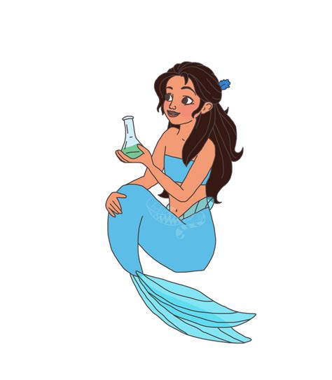 Mermay 2022 Disney Mermaids 20 Isabel By Cheshirescalliart On