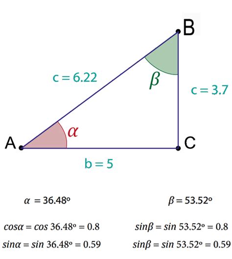 Relações Trigonométricas Num Triângulo Retângulo Revista De Ciência
