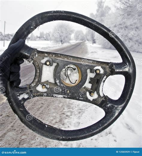 Broken Steering Wheel Royalty Free Stock Images Image 12565929
