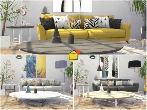 Troia Living Room By Onyxium At Tsr Sims 4 Updates