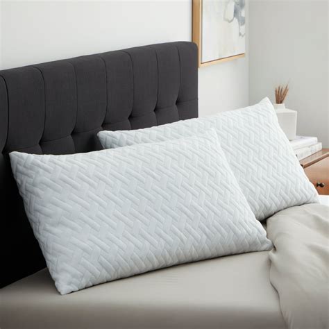 Rest Haven Shredded Memory Foam Pillow Standard 2 Pack