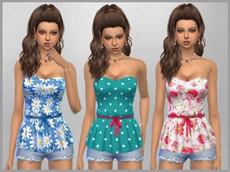 Sims 4 Ccs The Best Clothing By Sweetdreamszzzzz Girls Dresses