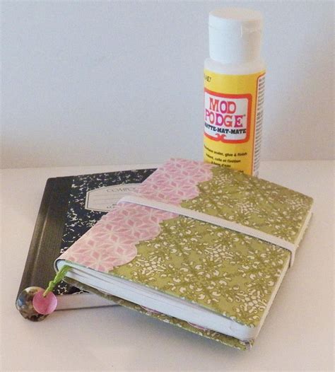 Paper Covered Mini Composition Books Mod Podge Crafts Crafts For