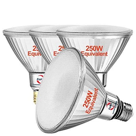 Explux Commercial Grade 250w Equivalent Par38 Led Flood Light Bulb