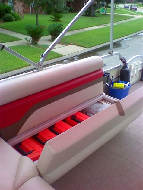 Pontoon Under Boat Storage Ideas Houseboataccessories Boat Cleaning